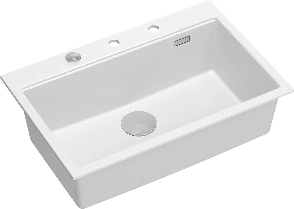 гранитна мивка MARC 110 WORKSTATION White