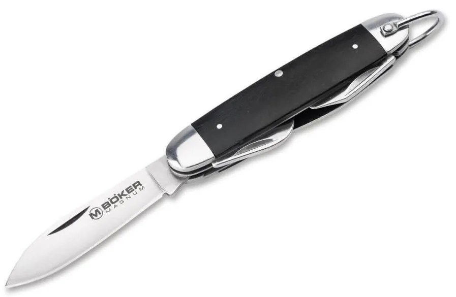 Böker - Многофункционален джобен нож Magnum Classic Pocket Steel 16 см/4 функции