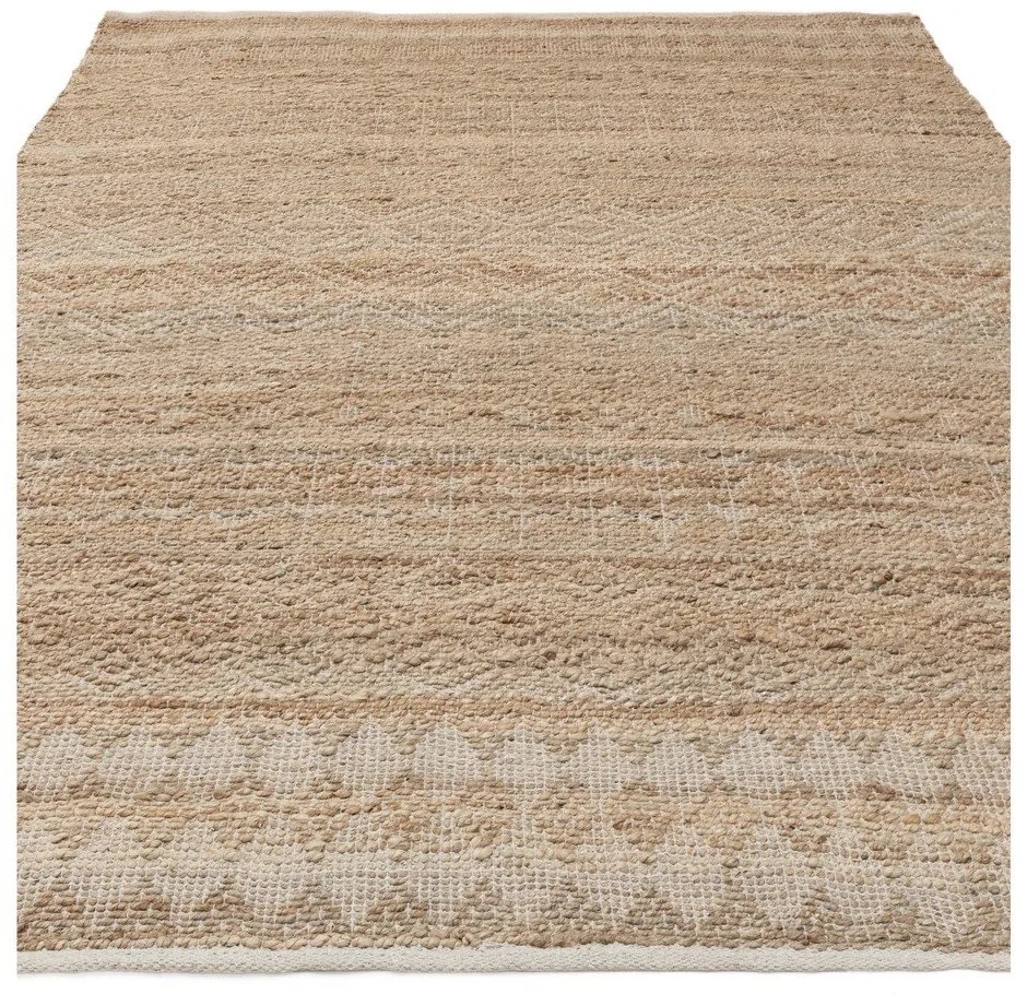 Ръчно изработен килим със смес от юта в естествен цвят 200x290 cm Asher Natural – Asiatic Carpets