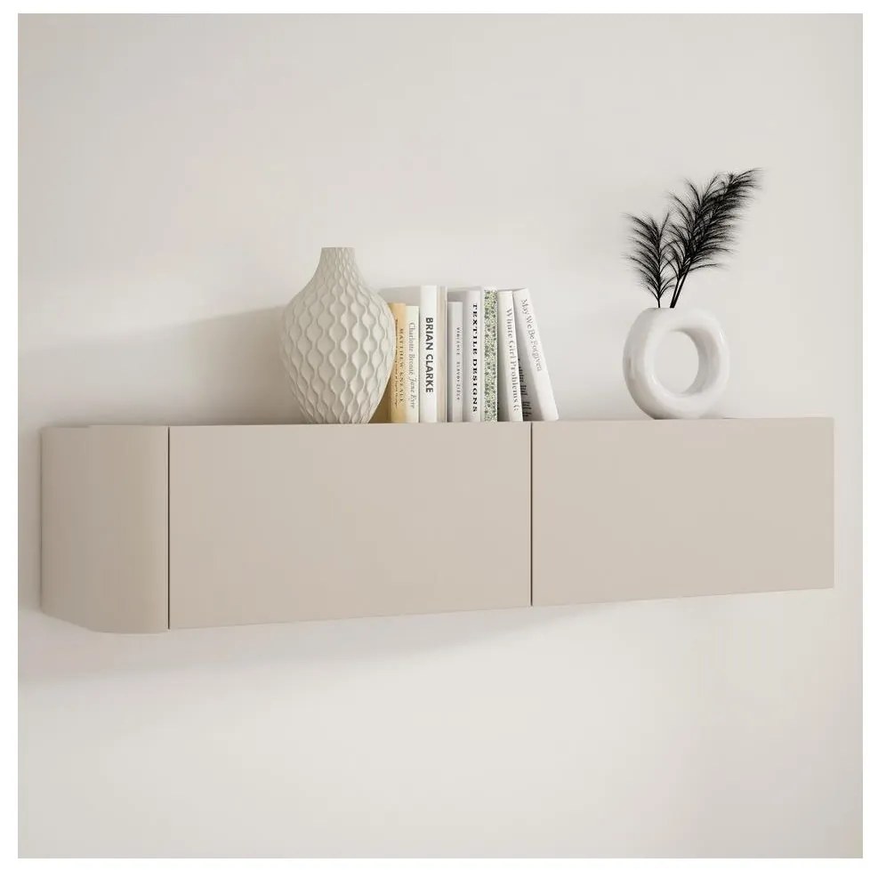 Стенно шкафче INAR бежово