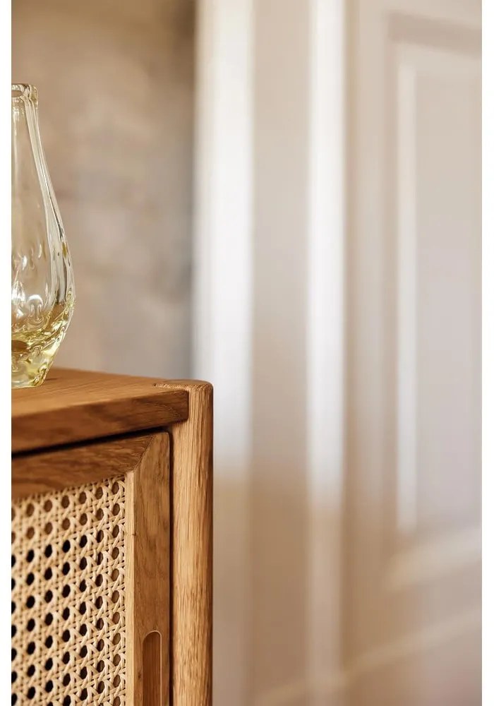 Масичка за телевизор от дъб 142x64 cm Pola - The Beds