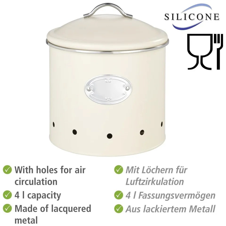 Метален контейнер за храна/картофи Nero - Wenko