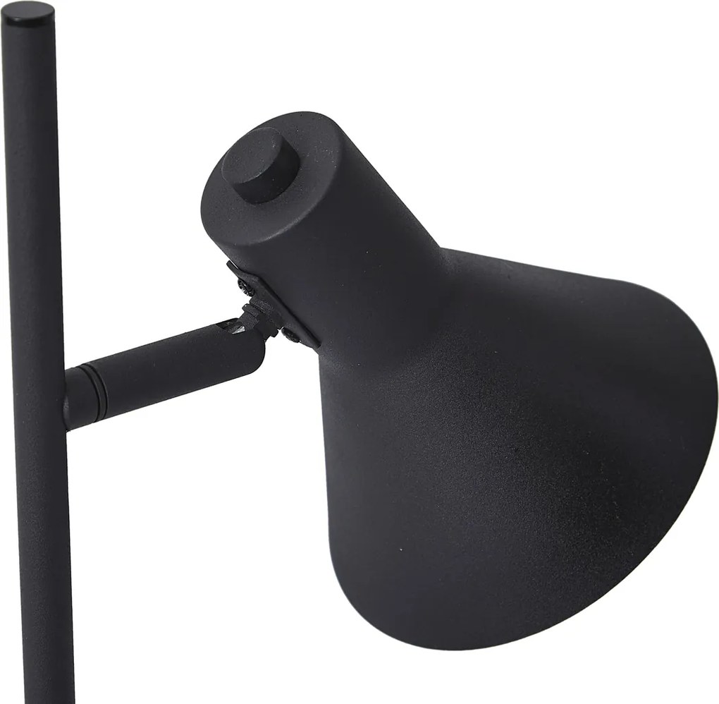 Модерна настолна лампа черна със злато 1-светлина - Magno