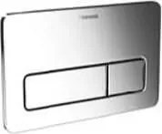 Двоен бутон 3/6 L хром/гланц