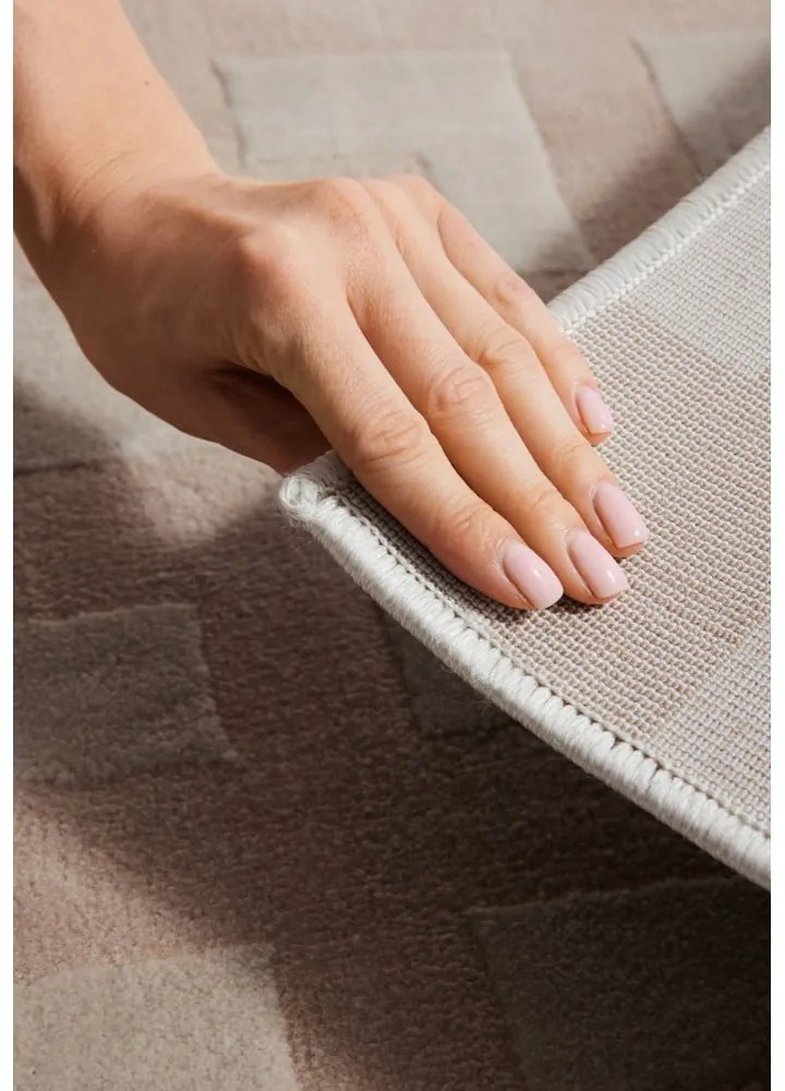 Бежова пътека 80x240 cm Perles Onyx – Elle Decoration