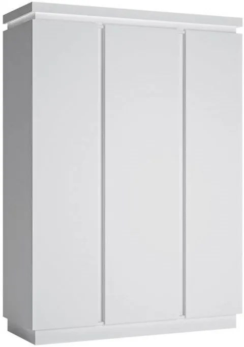 Гардероб Трилист Lynx-Бяло