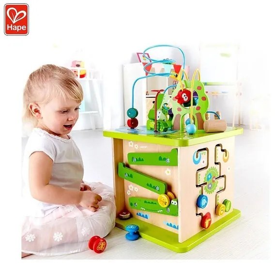 Детски занимателен център, Hape, Сафари приключение, 31.5 x 35 x 57.8 см