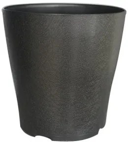 Саксия Gardenya - 24.5 х 25см - Черна