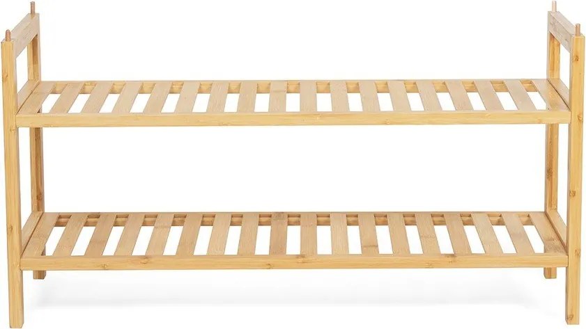 Бамбукова стойка за обувки в естествен цвят 69x35x25 cm Noris – Bonami Essentials