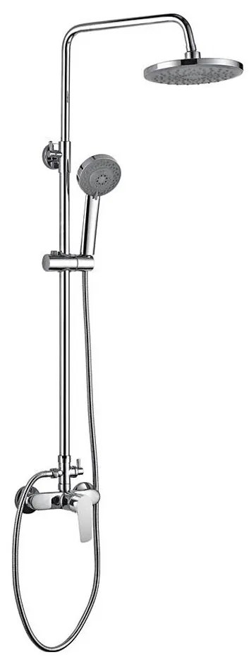 Aqualine - Душ комплект LOTTA лъскав хром