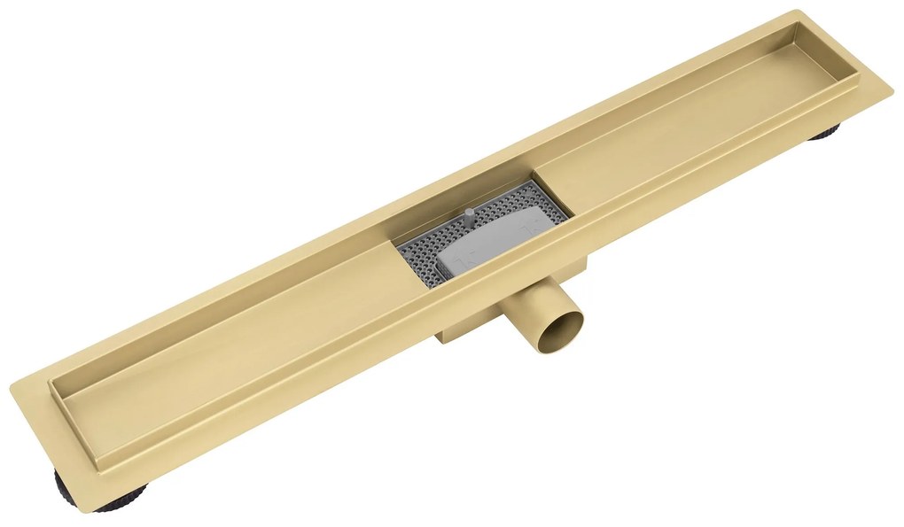 Линеен отводнител Rea Neox brush gold 50