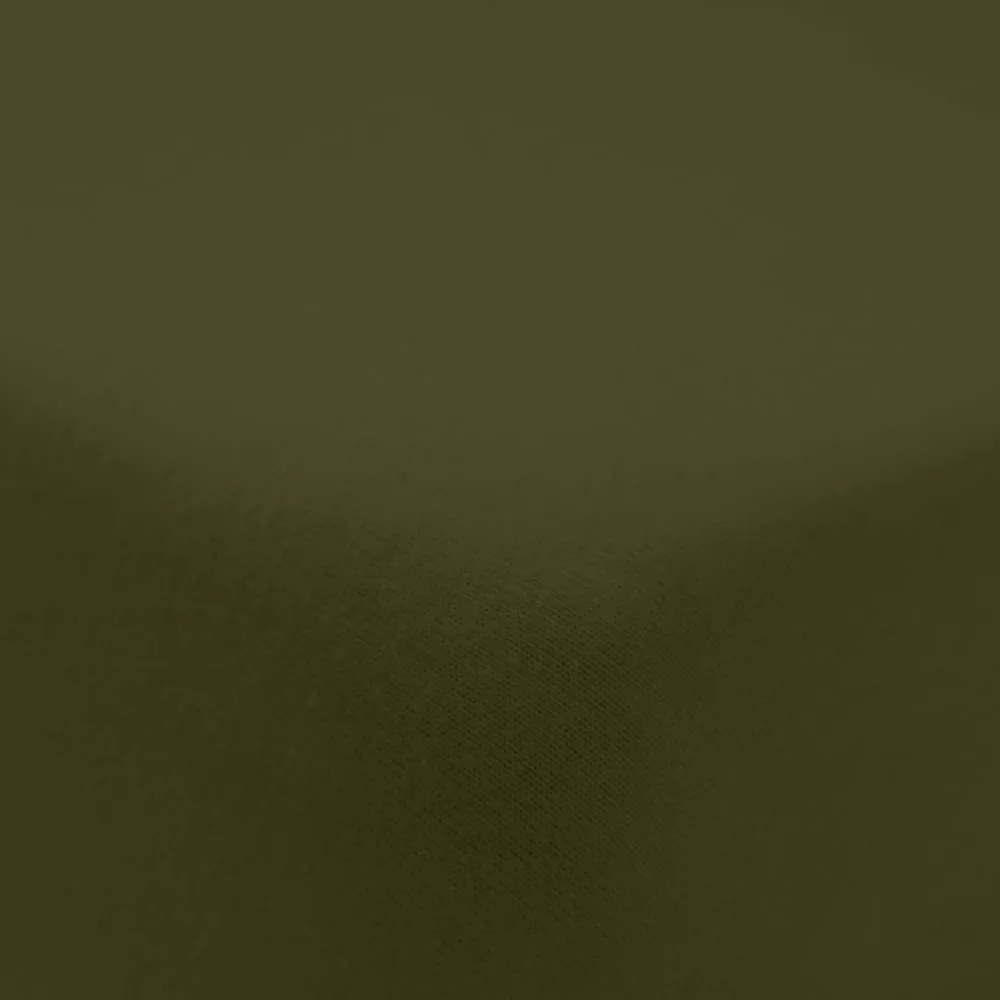 Еластичен фланелен чаршаф в цвят каки 90x190 cm Brushed – Catherine Lansfield