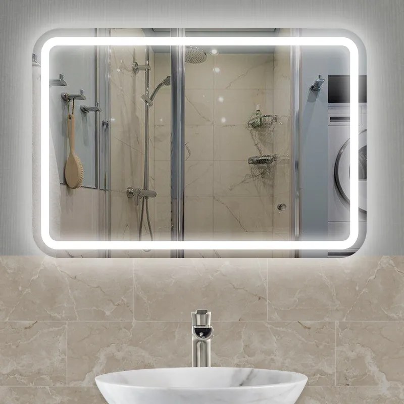 Огледало за баня LED осветление LM Nova Blink 700×800мм