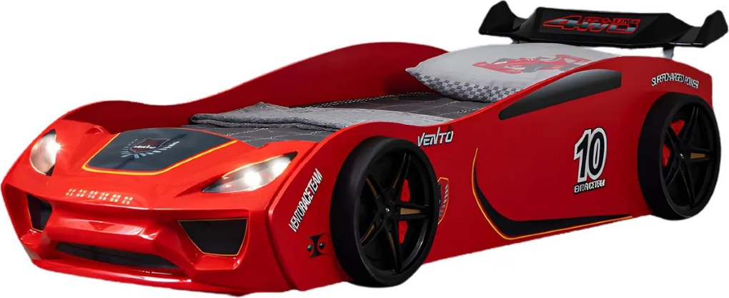 Детско легло кола Vento Eco Sportline-червен