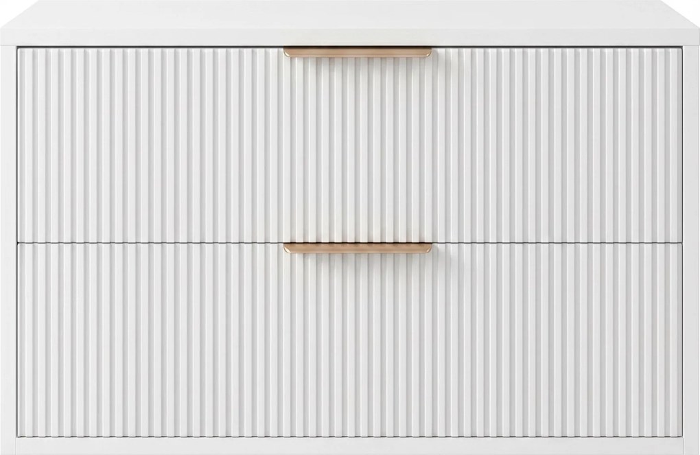 Шкаф за мивка Rea Mono 80cm White