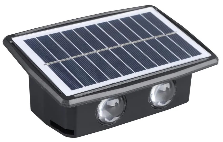 Solight WL917 - LED соларно стенно осветително тяло LED/3,7V IP44 1200 mAh