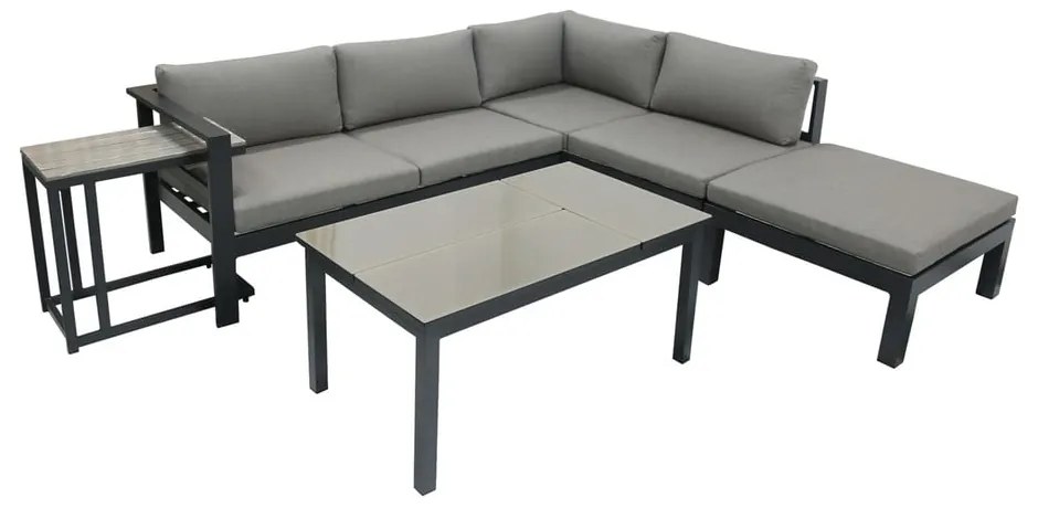 Градински комплект от ъглов диван и маси Miranda - Garden Pleasure