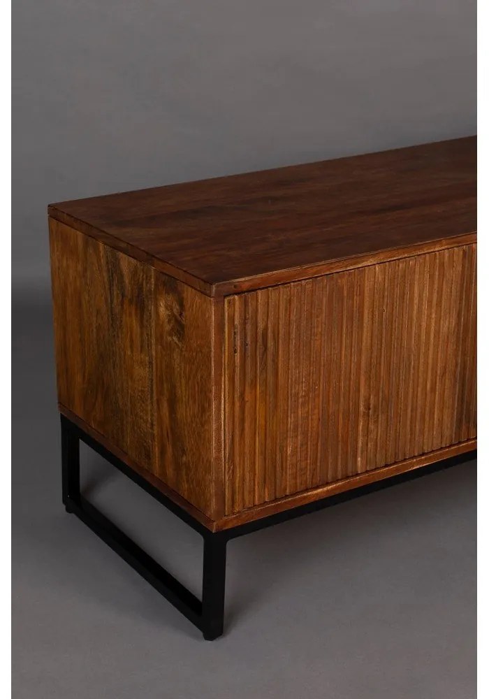 Кафява маса за телевизор Saroo - Dutchbone