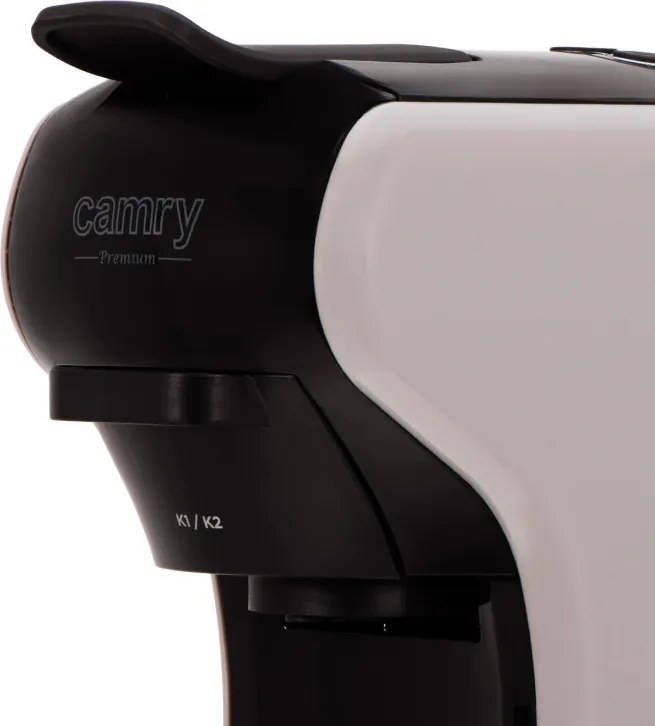 Еспресо машина за мляно кафе и капсули 9в1 Camry CR 4414, 3000W, 19 bar, Бежов/Черен