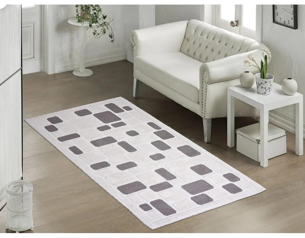 Бежов памучен килим , 80 x 200 cm Mozaik - Vitaus