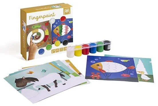 Eurekakids - Рисуване с пръсти