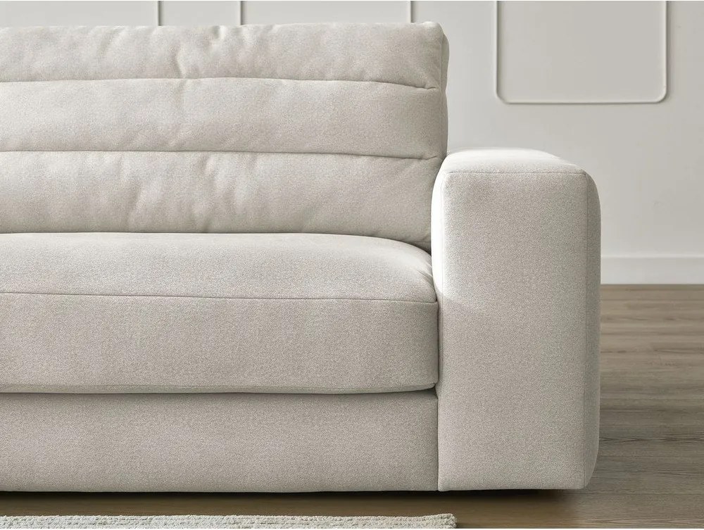 Бежов кадифен ъглов диван (ляв ъгъл) Sierra – Bobochic Paris