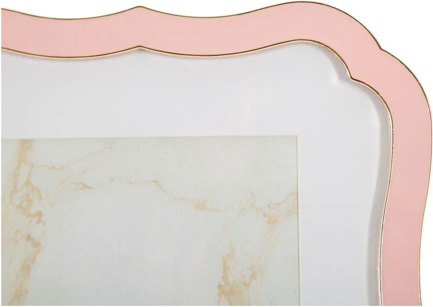 Светлорозова метално стояща рамка 17x22 cm Margot – Mauro Ferretti