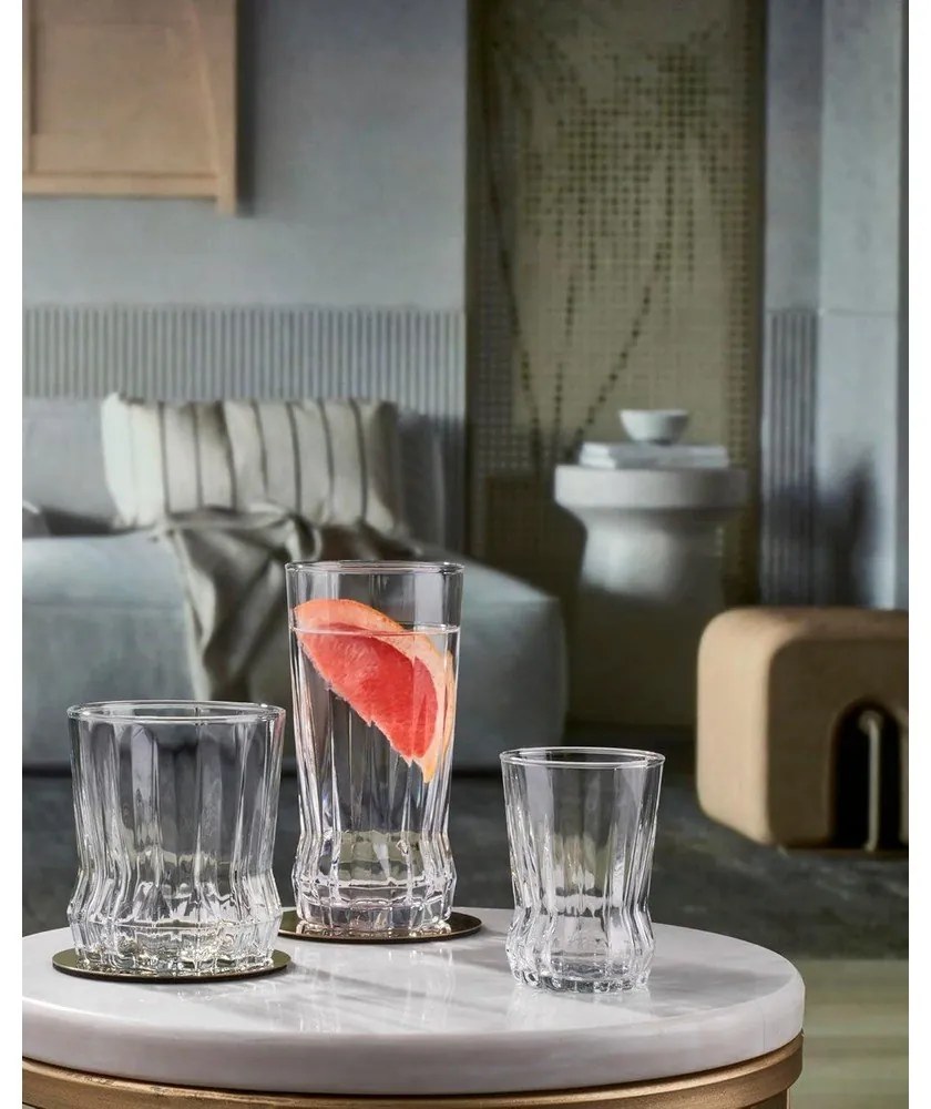 Стъклени чаши в комплект от 18 бр. Gaia – Hermia