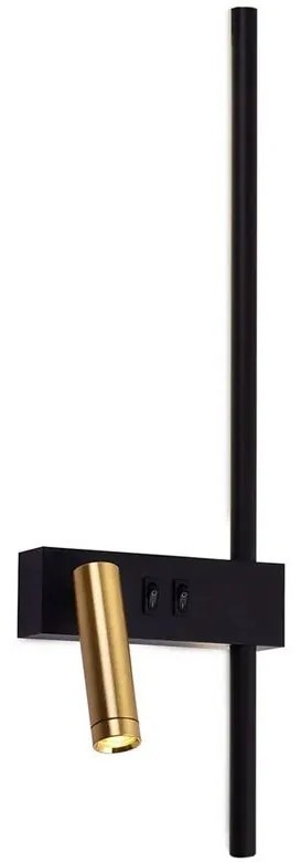 Аплик APP1439-2-W LEFT BLACK GOLD