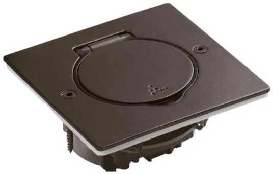 Legrand Метална основа Brown steel квадратна IP44/IK08  - 089750