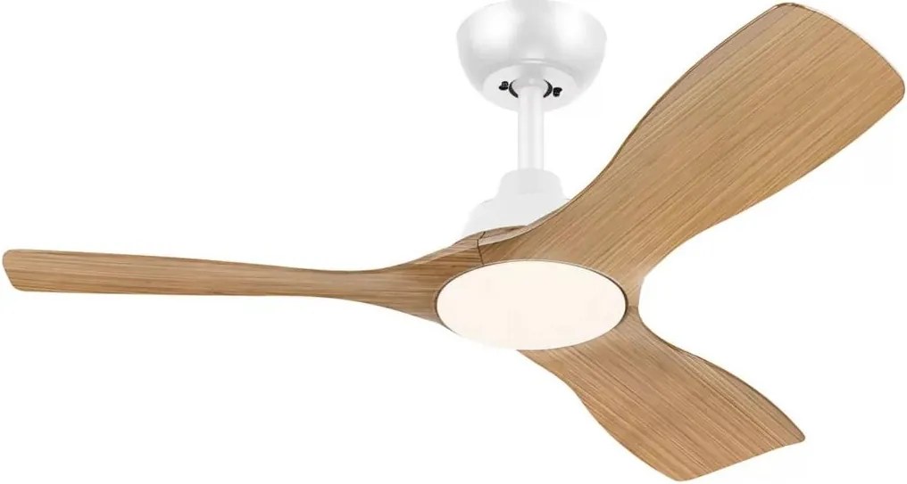 Philips-LED с димер таванен вентилатор OLAS LED/24W/230V Ø 106 cm бял/кафяв + дистанционно управление