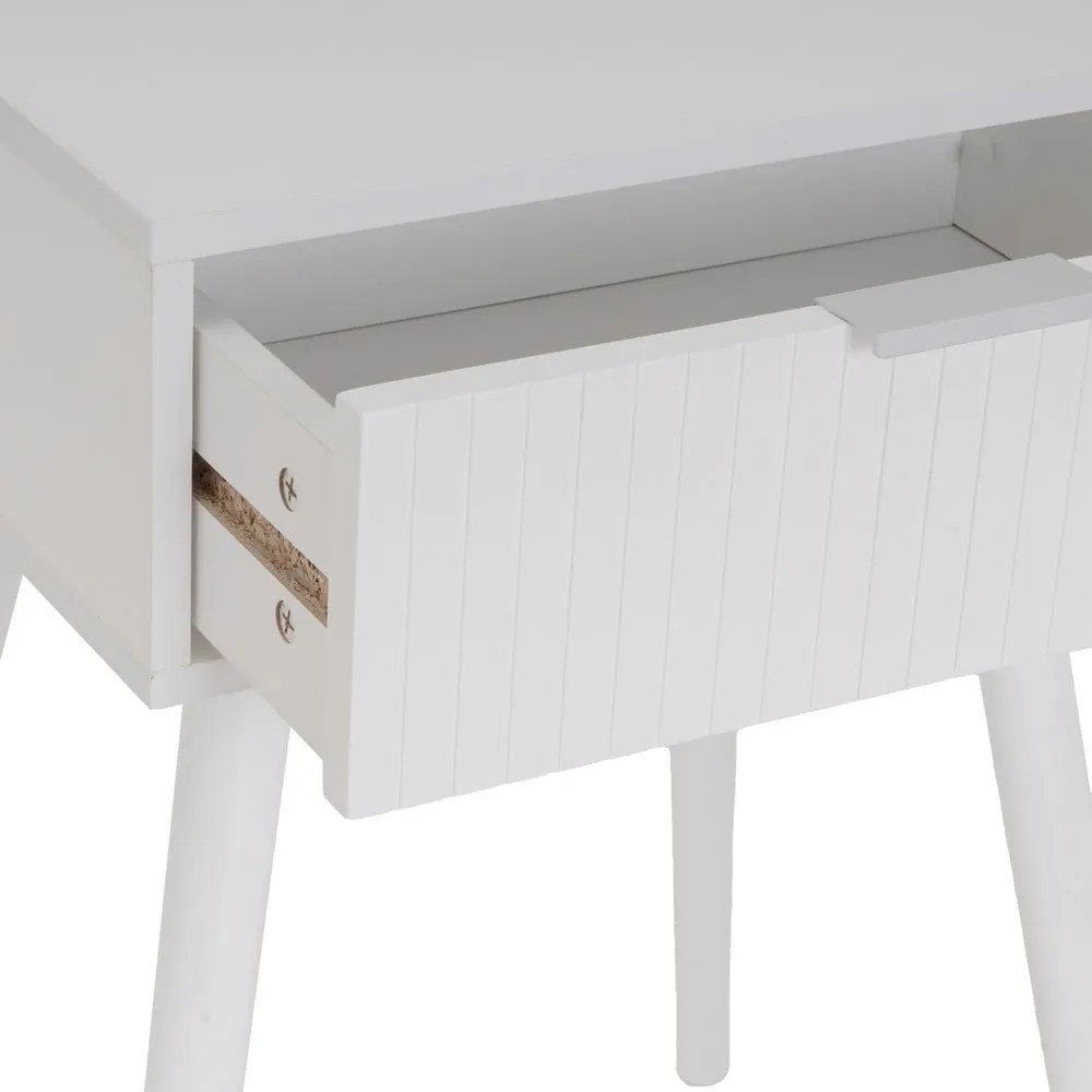 Бяло нощно шкафче – Casa Selección