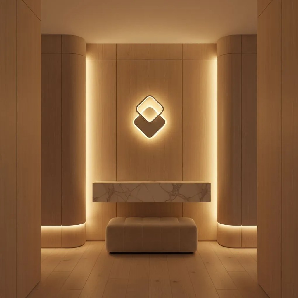 СТЕННА ЛАМПА LED LHJ080-W WHITE