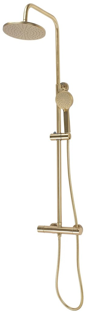 Комплект за душ с термостат Rea PAROT BRUSHED GOLD