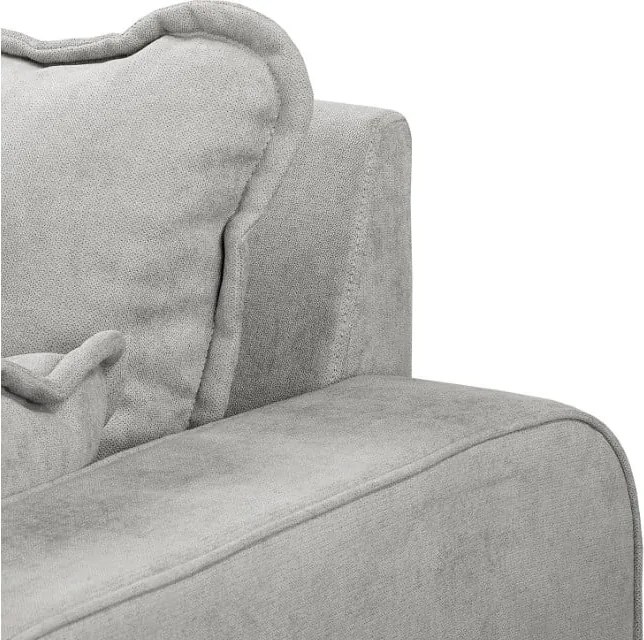 Светлосив диван 193 cm Beata - Ropez