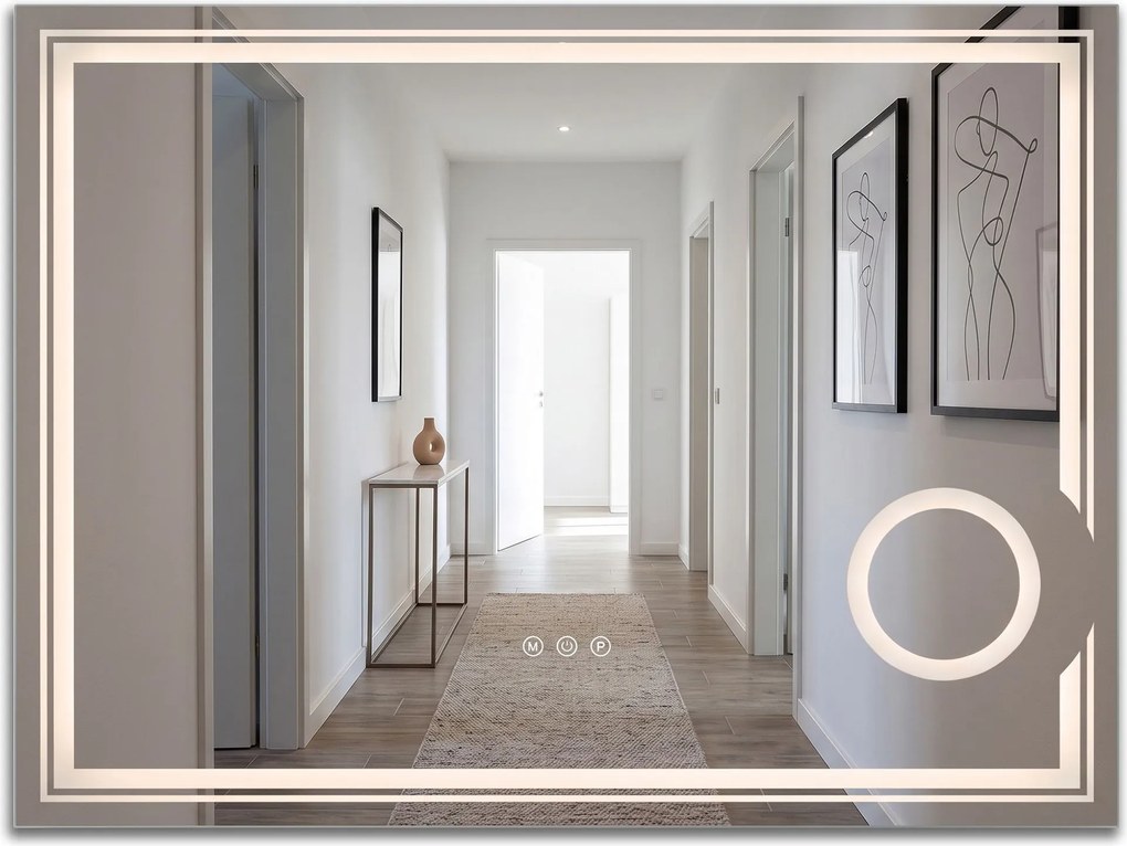 Огледало LED 80x60cm HAVEN