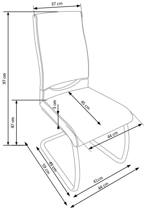 Трапезен стол KH259