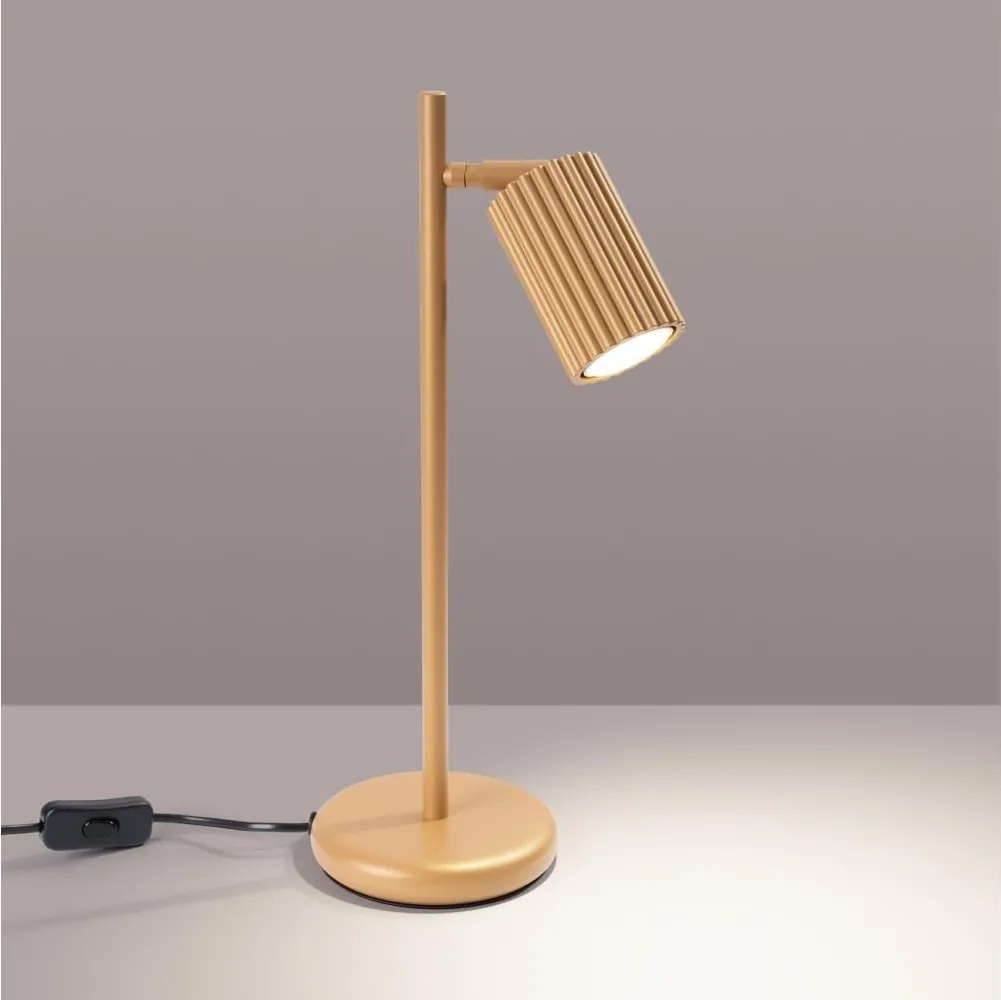 Brilagi - LED настолна лампа CRESTO 1xGU10/10W/230V златна