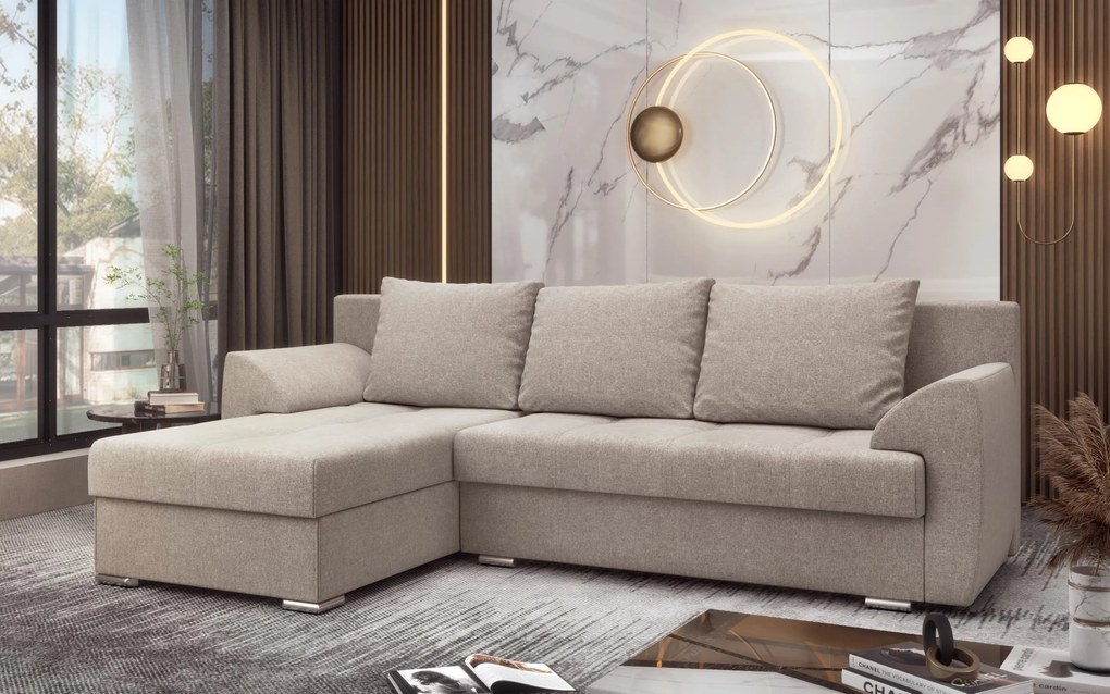Разтегателен ъглов диван Интерио