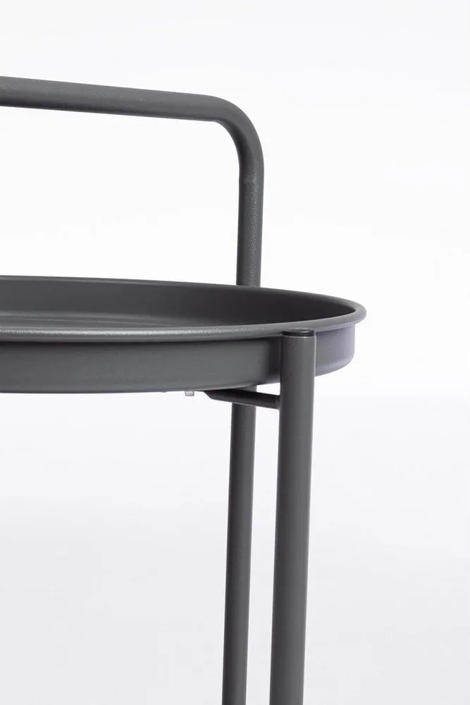 Стоманена маса за сервиране ø 44,5 cm Austin – Bizzotto