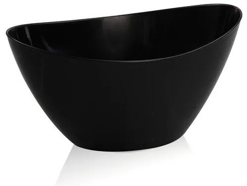 Serinova - Пластмасова саксия "Kayik" 36x13xh15.5см 3,25л черна-(KY03)