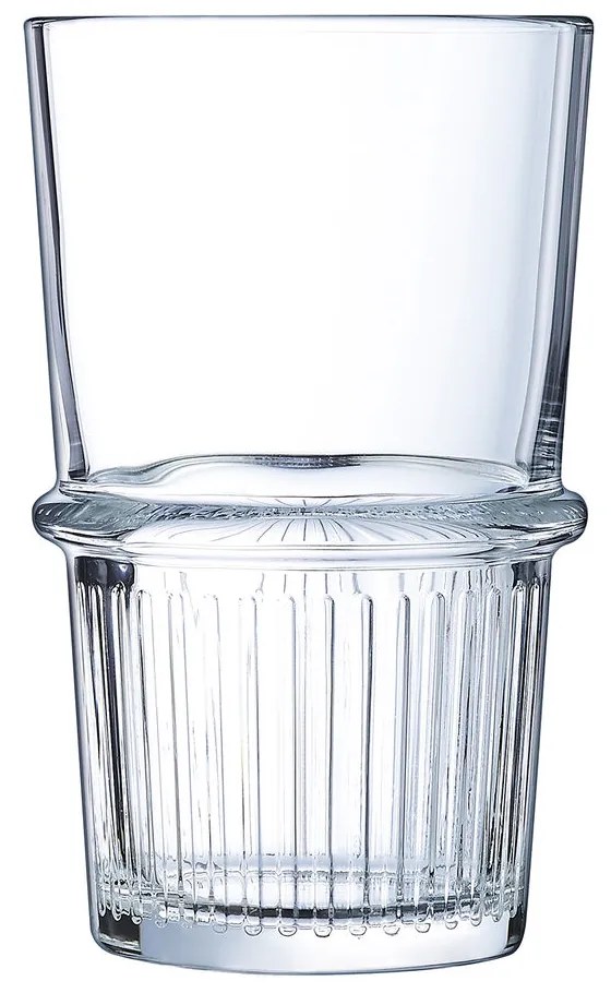 Комплект Съдове  Arcoroc New York 6 броя Прозрачен Cтъкло (47 cl)