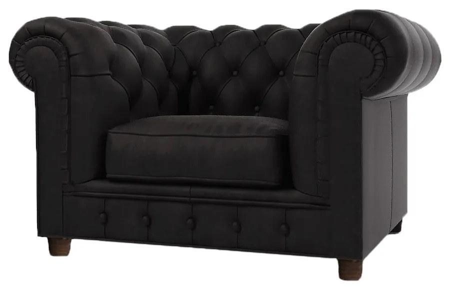 Фотьойл от черно кадифе Cambridge - Ropez