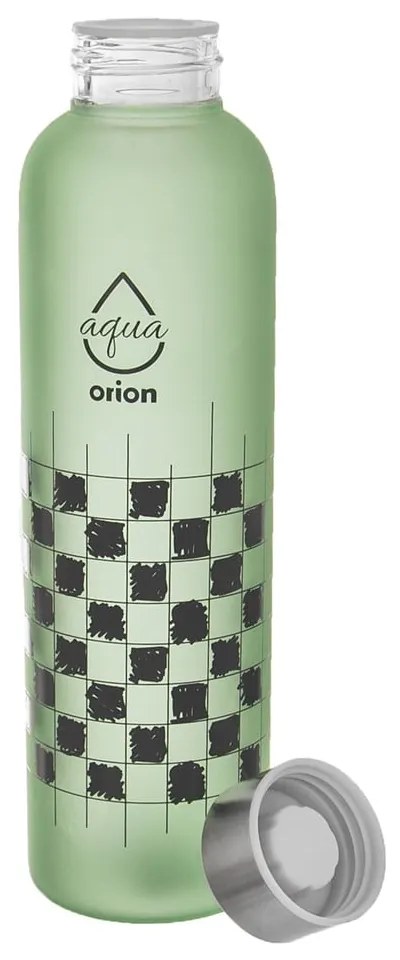 Зелена стъклена бутилка 600 ml Šachovnice - Orion