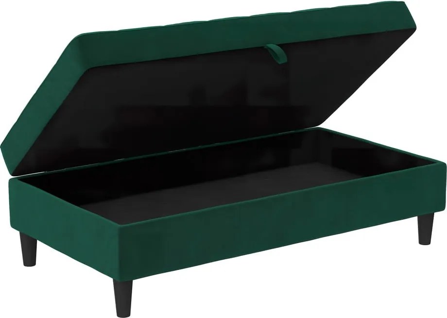 Зелена кадифена табуретка Presley – Støraa