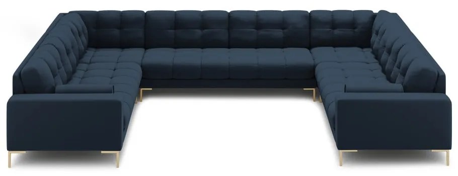 Син ъглов диван ("U" форма) Bali – Cosmopolitan Design