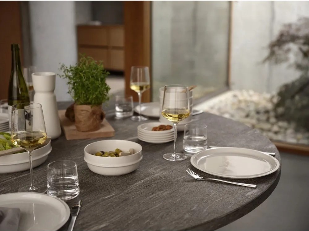 Кремава порцеланова чиния ø 24 cm Eau – Zone