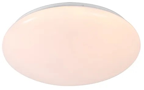 Таванна лампа бяла 33 см с LED и димер с дистанционно управление - Iene