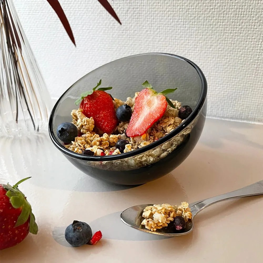 Антрацитна стъклена купа La Rochère Bubble - La Rochére