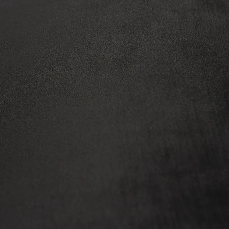 Кадифен абажур черен 35/35/20 със златен интериор